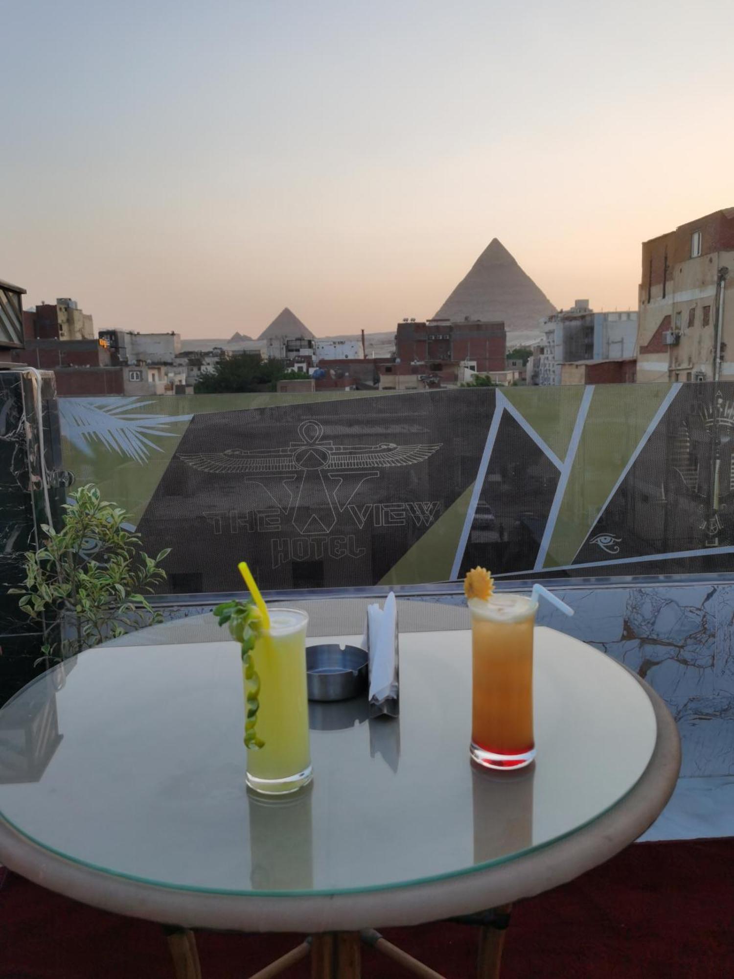 The View Pyramids Hotel Kafret el-Gabal Exteriér fotografie