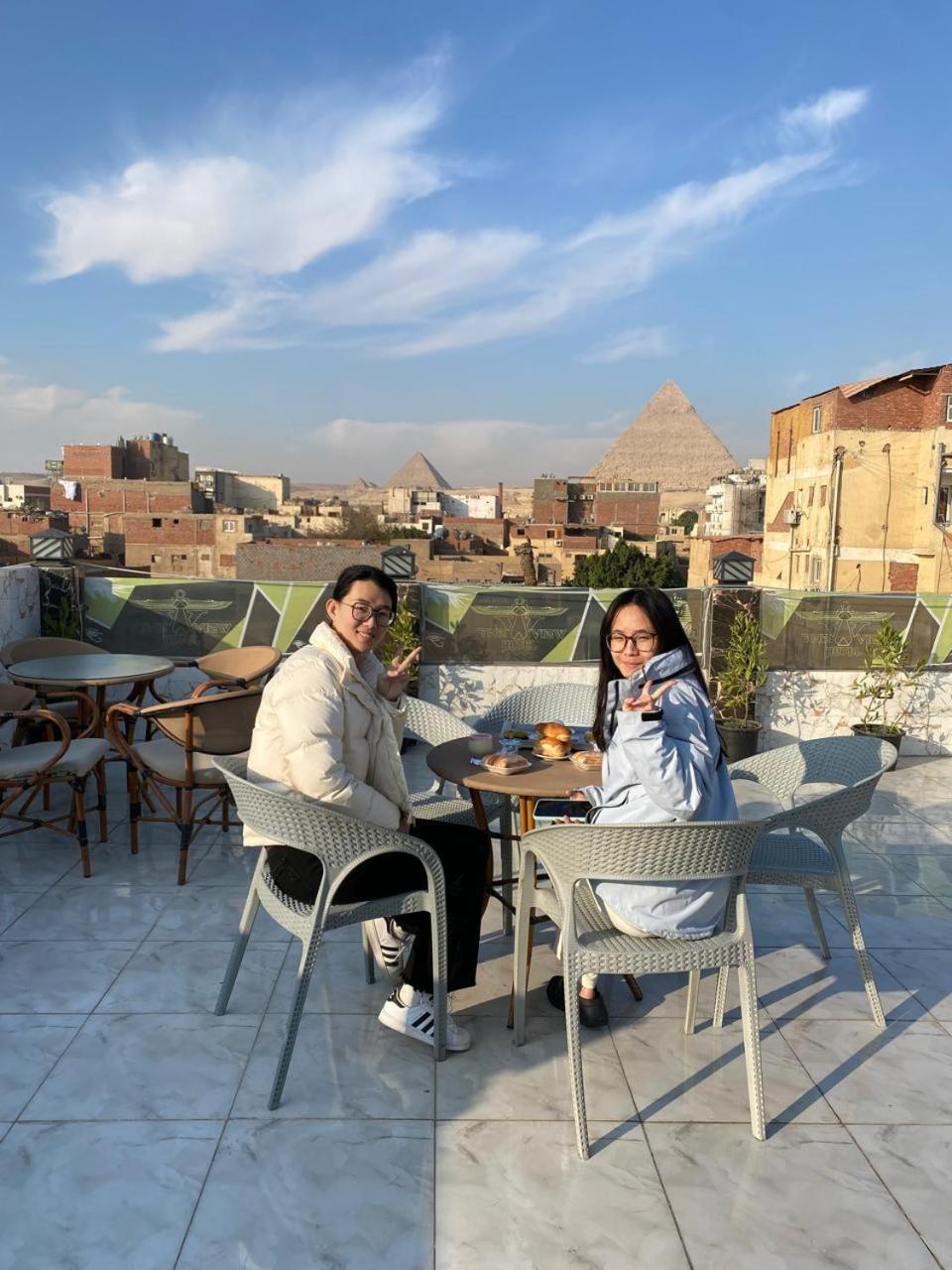 The View Pyramids Hotel Kafret el-Gabal Exteriér fotografie