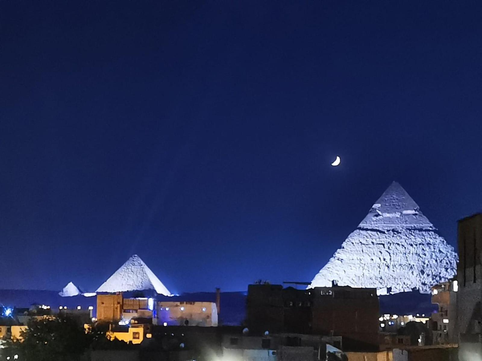 The View Pyramids Hotel Kafret el-Gabal Exteriér fotografie